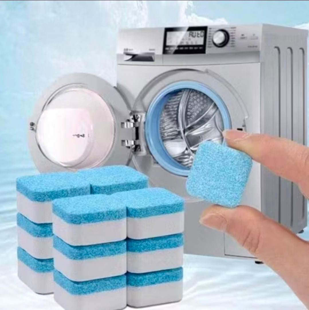 Limpador Efervescente para Máquina de Lavar